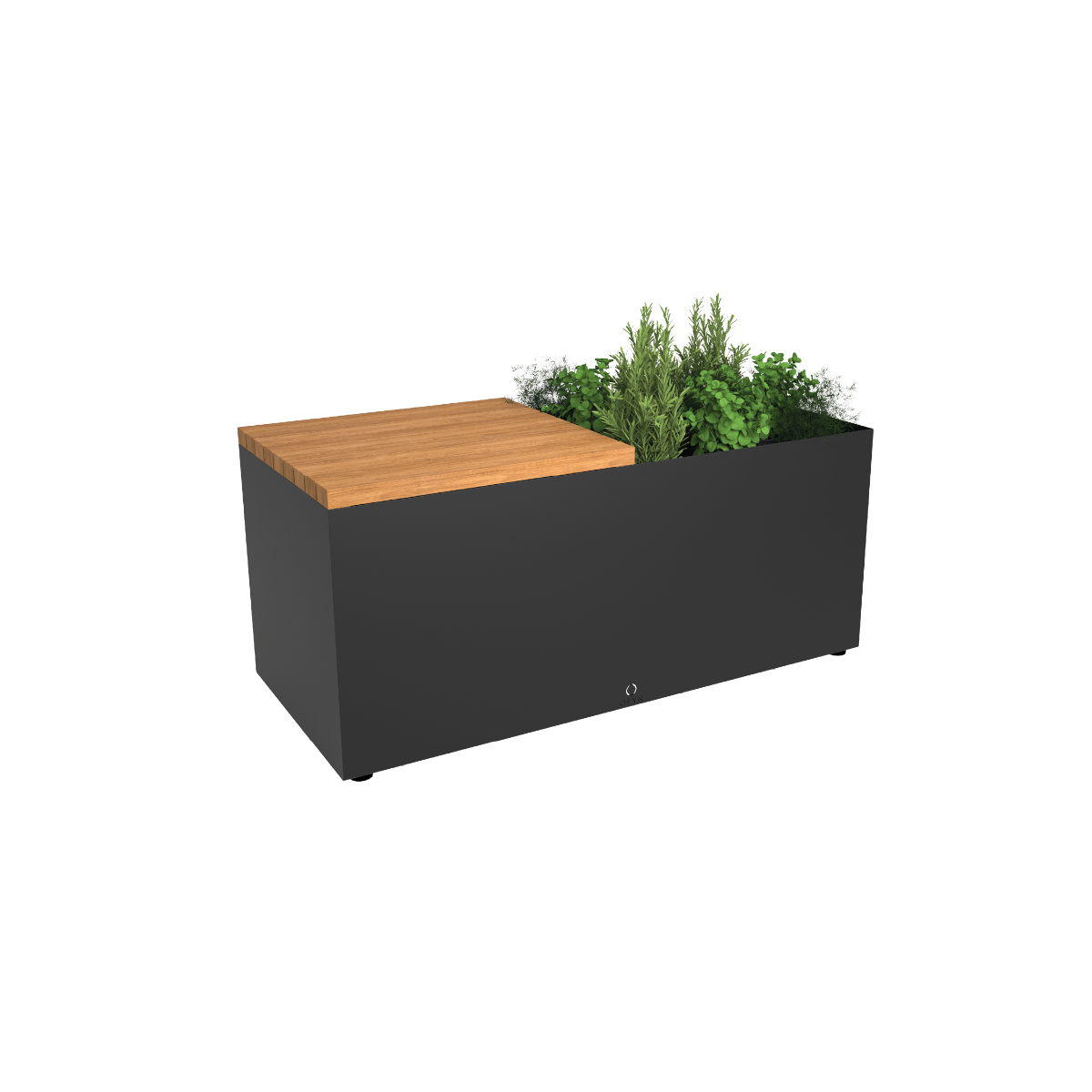OFYR Herb Garden Bench Black
