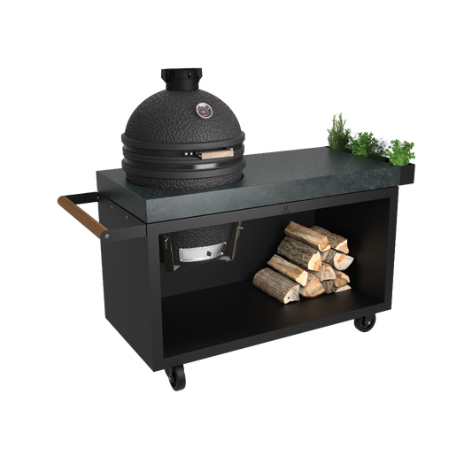OFYR Kamado Table Black 135 PRO The Bastard