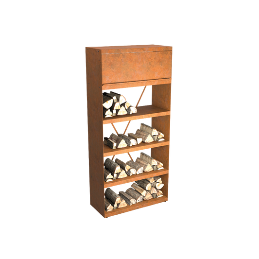 OFYR Wood Storage Corten 100