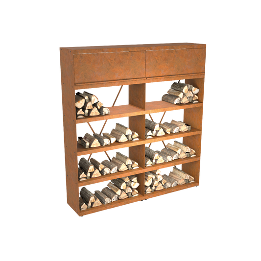 OFYR Wood Storage Corten 200