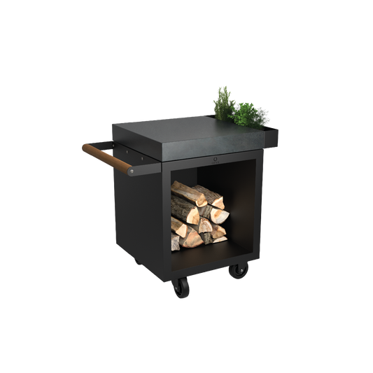 OFYR Mise en Place Table Black 65 PRO Donker Grijs Keramiek