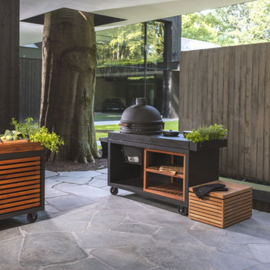 OFYR Kamado Table Black 135 PRO The Bastard
