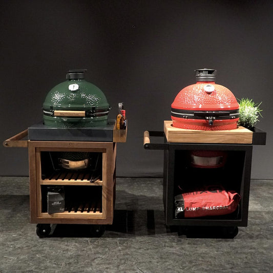 OFYR Kamado Table Corten 65 PRO Concrete BGE