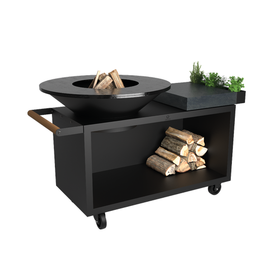 OFYR Island Black 100 PRO Donker Grijs Keramiek
