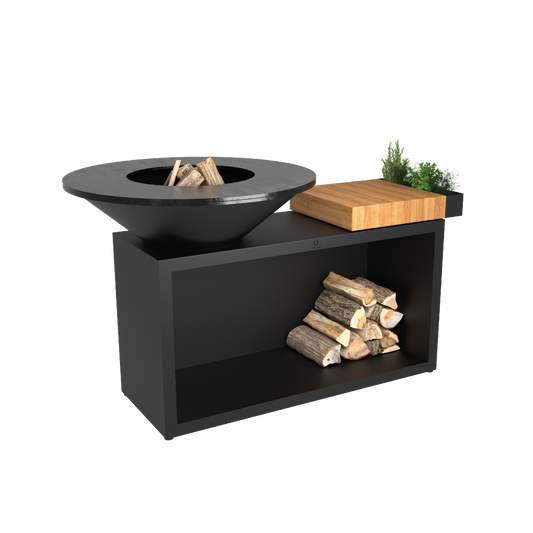 OFYR Island Black 100 Teak Hout